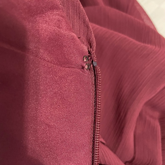 David’s Bridal Chiffon bridesmaid dress - Picture 7 of 13